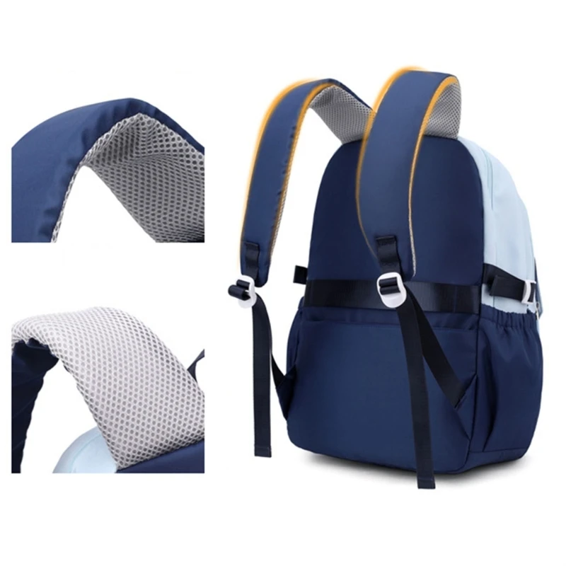 Modischer Schulrucksack, Büchertasche, lässiger Reise-Laptop-Rucksack, Unisex-Schultasche