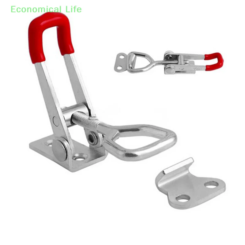 1Pcs Steel Toggle Latch Catches Adjustable Lock Clamp For Boxes Case