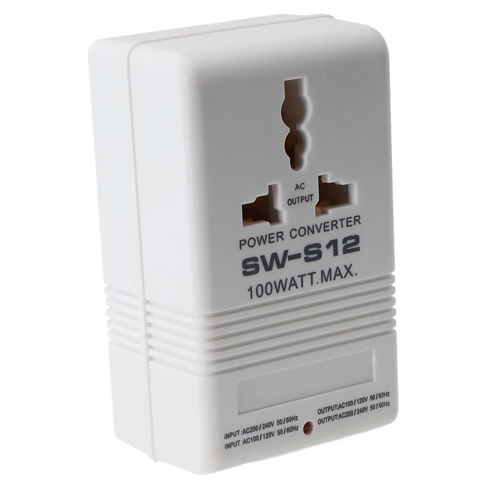 High Quality New In Power Converter Transformer Voltage Converter 110V 120V To 220V 1PCS 240V 55Hz--60Hz AC117V-AC230V