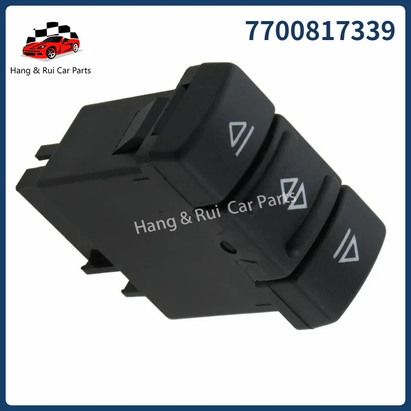 7700817339 Car  Master Driver Side Power Electric Window Control Switch Button For Renault 19 II Cabriolet Chamade Kasten