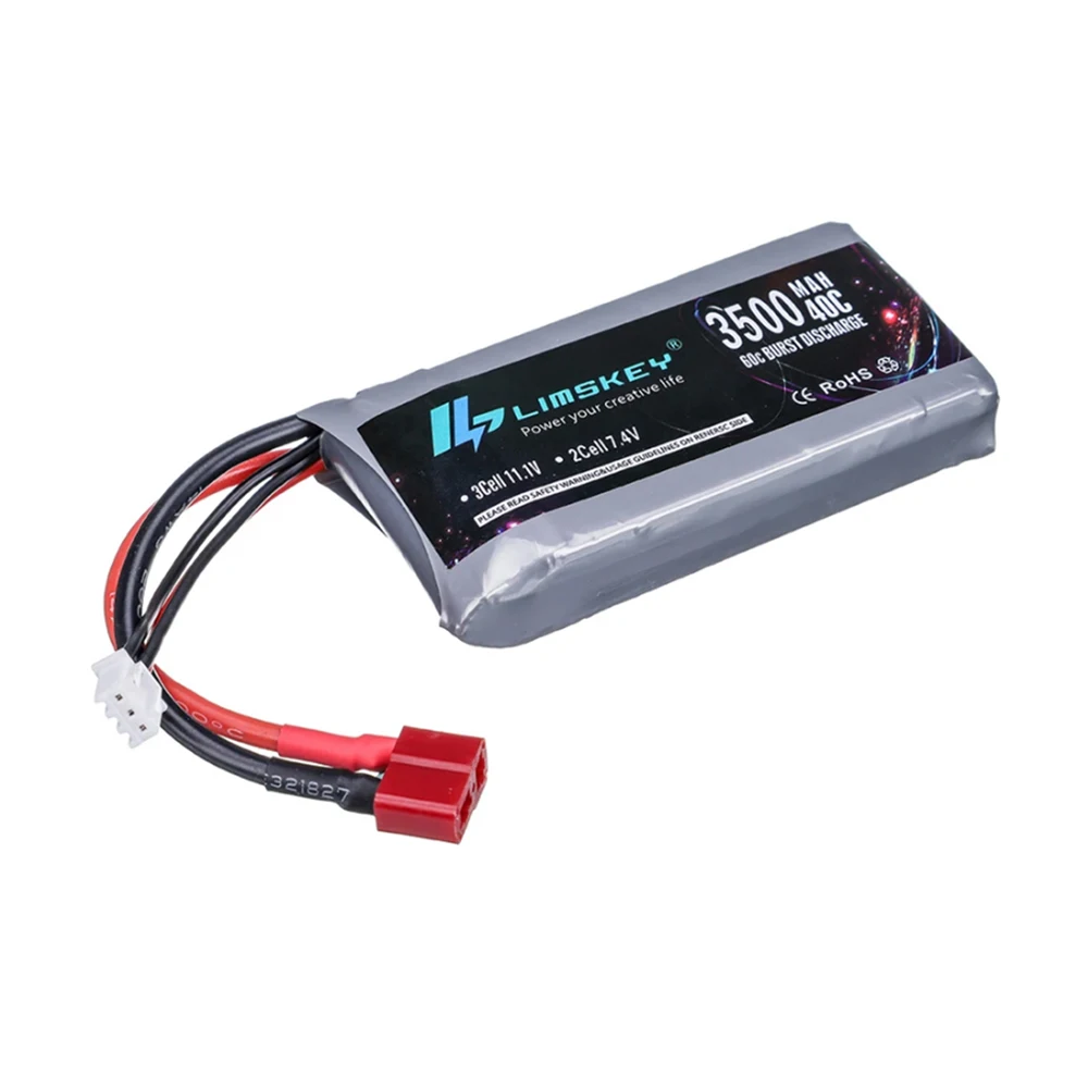 HIGH POWER RC Car Lipo Battery 7.4V 3600mAh Max 60C For Wltoys 12428 12423 RC Car Upgrade part 2s 7.4v Battery for feiyue 03 Q39