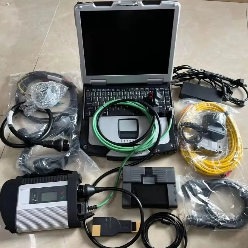 Icom A2 B C و MB STar C4 SD 4 سيارات 2in1 أحدث برنامج في 1 تيرا بايت قرص الكمبيوتر المحمول CF31 4G RAM I5 CPU أداة إصلاح السيارات #2