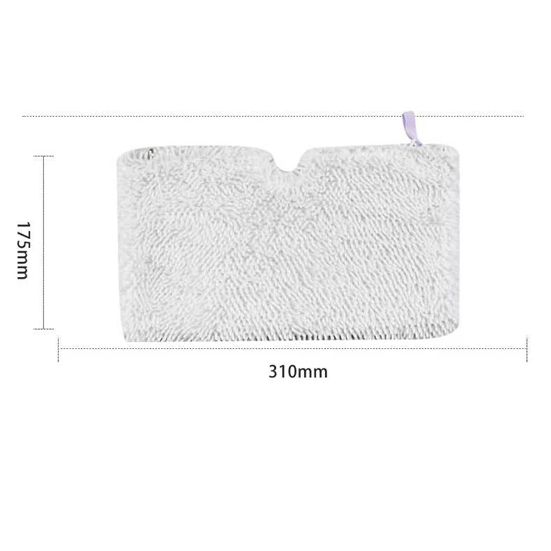 8PCS Replacement Accessories Parts Steam Mop Pads For Shark S3501S3901 S3550 S3601 Series Steam Pocket Mop Pads Machine Washable