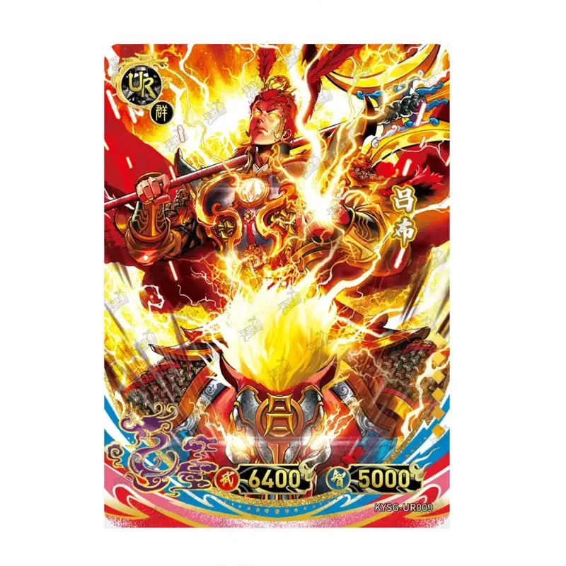 

Genuine KAYOU Three Kingdoms Youth Chronicles Series 2 Wen Ding Tian Xia UR/GP/AR/SSR/SR/R Qunying Yaoshi Anime Collection Card