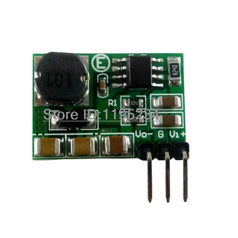 200-500mA +/- Voltage Converter Positive to Negative power supply DC-DC Boost-Buck Module +3~+15V to -3.3v -5V -6V -9V -12V-15V