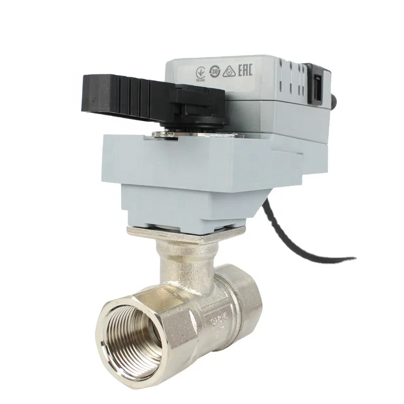 عالية الدقة AC24V صمامات التحكم النسبية الكهربائية 2-10 فولت 4-20mA إشارة للمياه النفط تنظيم الغاز الكرة OEM للتخصيص #2