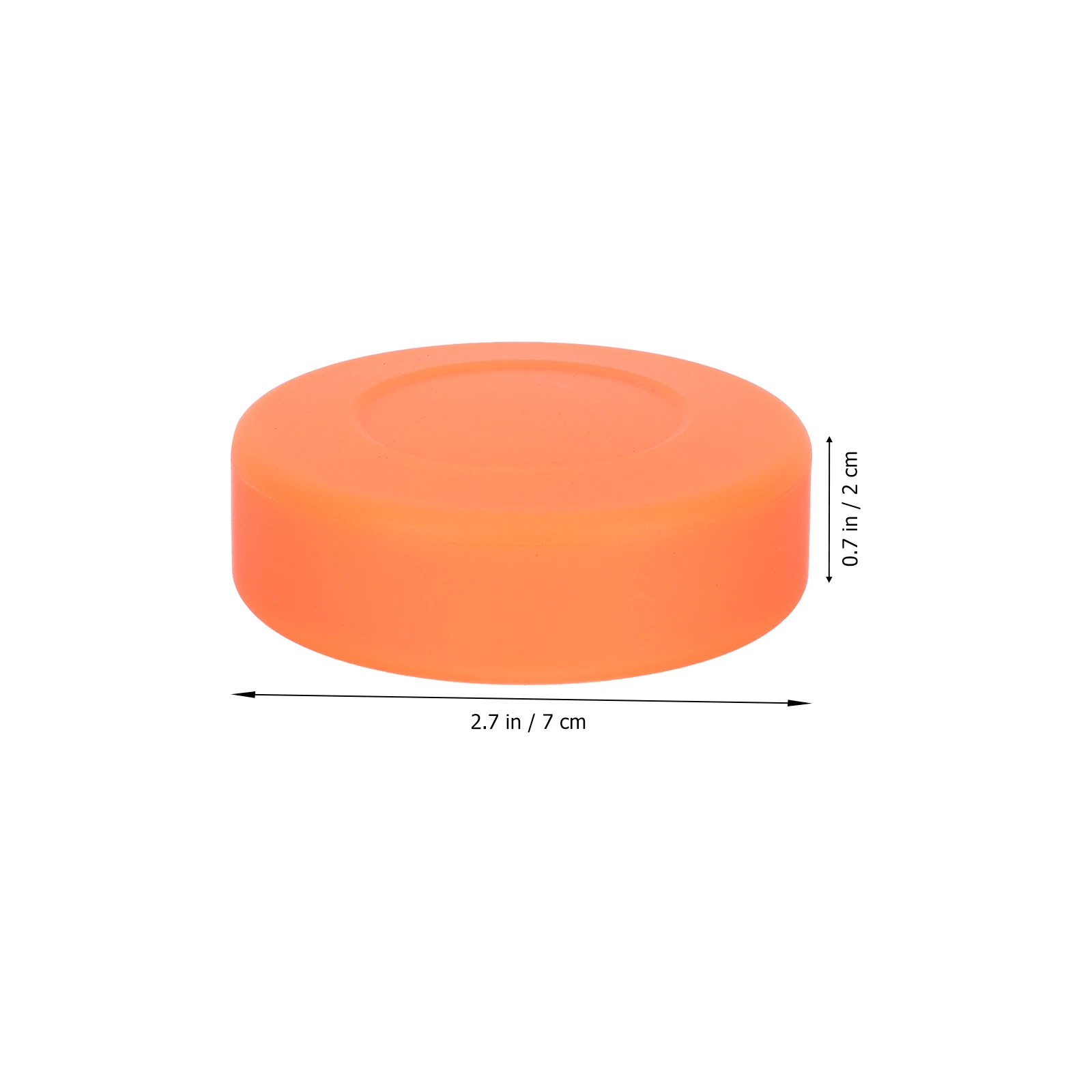 4pcs Ice Pucks PVC Rubber Hockey Material Adjustable Hardness Low Friction Sliding Practice for Training