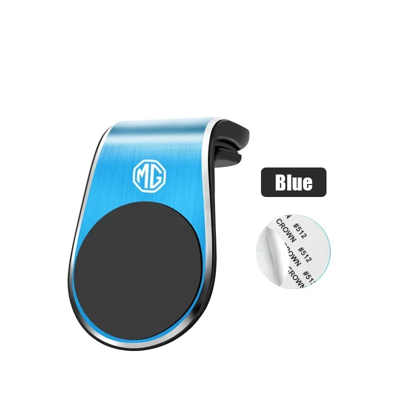 Air Vent Magnetic Phone Holder GPS Navigation Support For MG HS ZS MG6 MG4 EV Mulan, MG Logo Car Mobile Phone Bracket Auto Parts