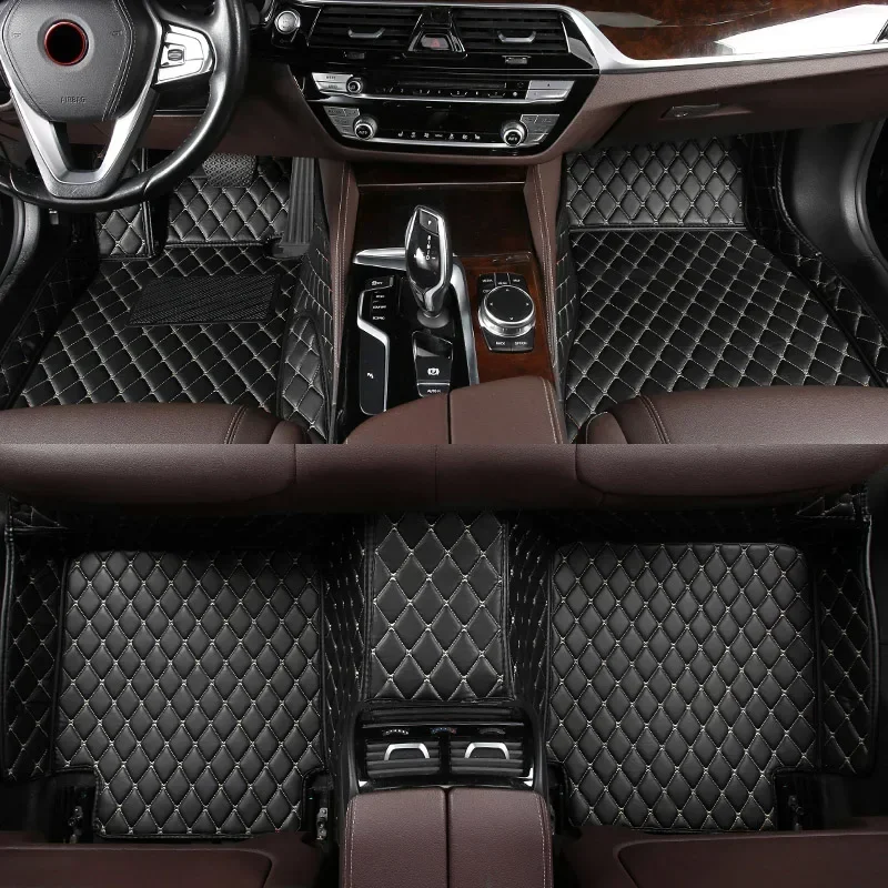 Custom 3D Full Coverage Car Floor Mats for Volkswagen Vw Tiguan 2017-2023 Touareg 2019-2023 2011-2018 Car Accessories Carpet