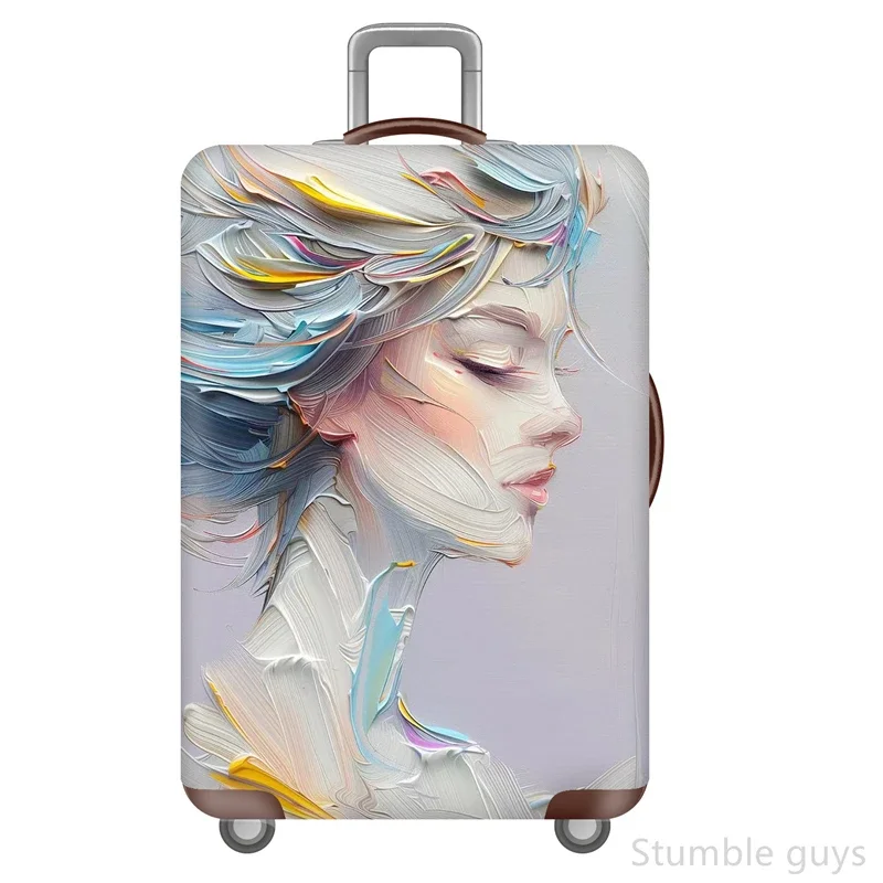 

Durable Washable Stretchy Suitcase Cover Protective Anti-Dust Luggage Sleeve Reliable Fits 18-32 Inch Luggage