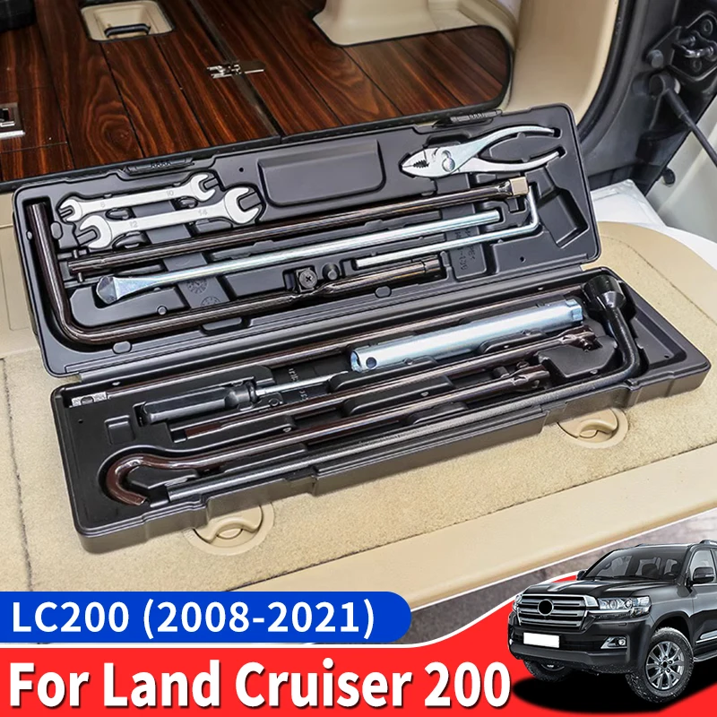 

Для 2008-2021 Toyota Land Cruiser 200, ящик для инструментов задних багажников LC200 Fj200, модернизированные аксессуары для салона, модификация