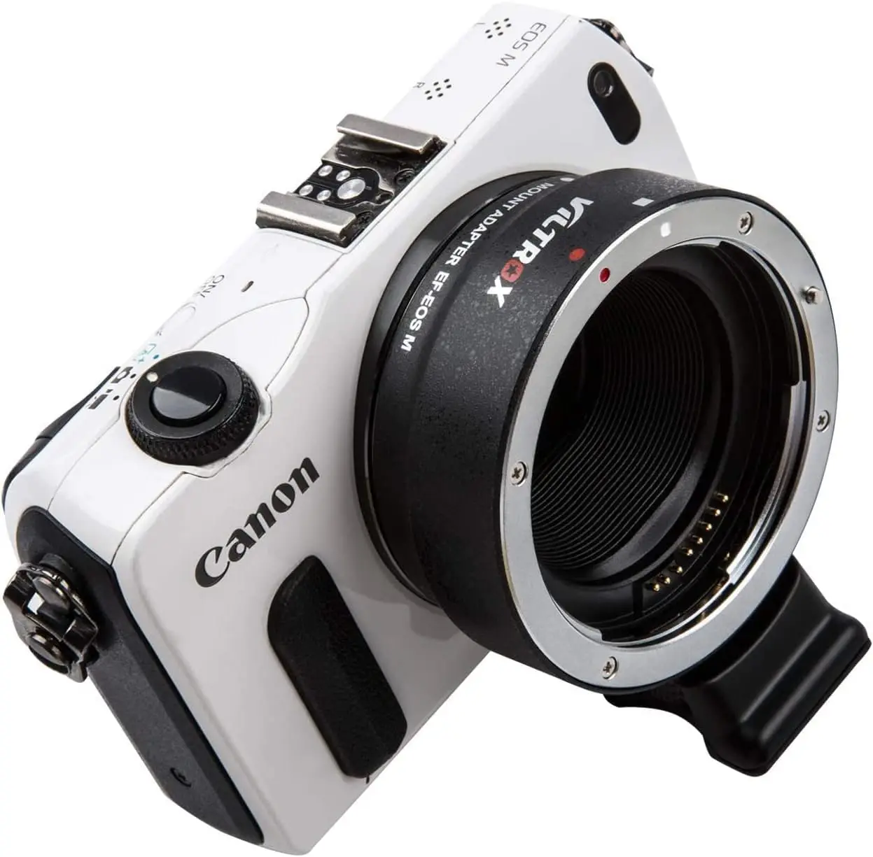 【KR&RU】Viltrox EF-EOSM Electronic Auto Focus Lens adapter for Canon EOS EF/EF-S lens to EOS M EF-M M5 M6 M10 M50 M100 Camera view 5