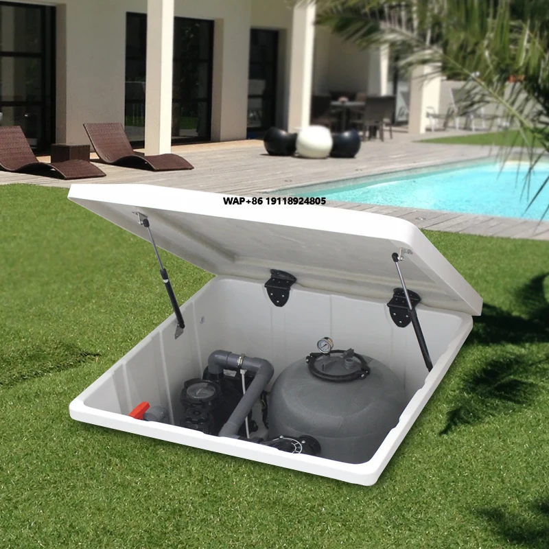 In-ground Pool Filter Integrated Filtration with Sand Filter, Swimming Pool Pump, Sterilizer and Submersible Pump