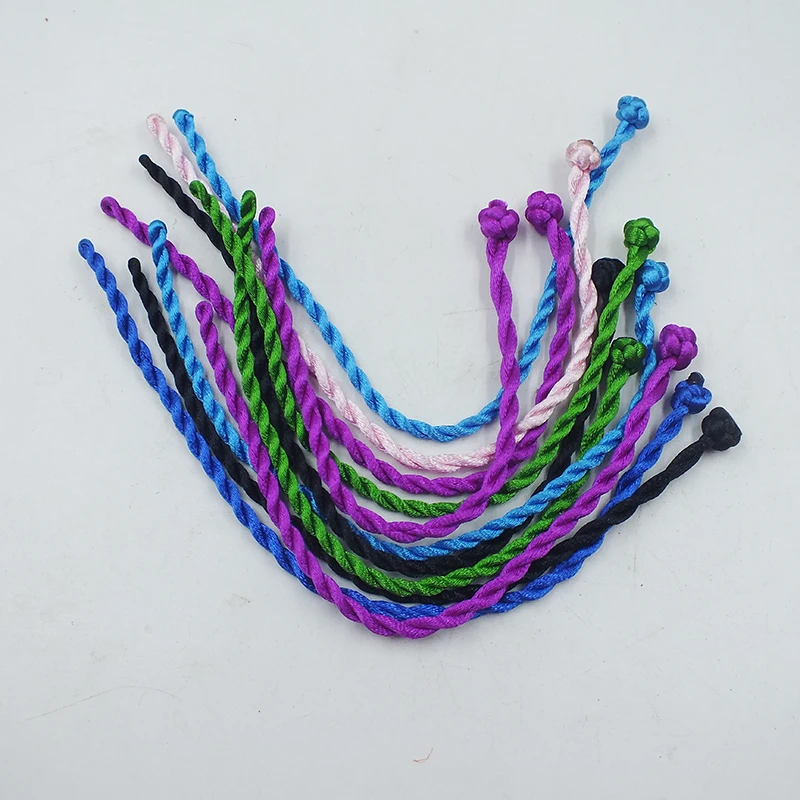 

1000pcs Mixed colors Chinese braided rope Fashion Bracelet