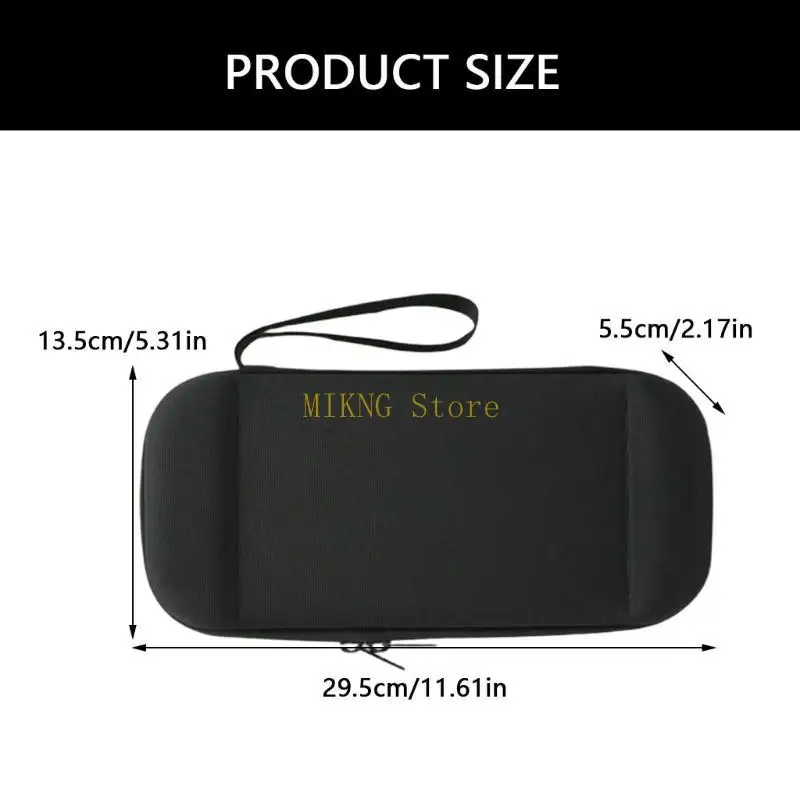 Мешочек для 2 портативной игровой консоли с царапиной, несущая шок -защита для хранения, с карманным карманом для кармана лучшая