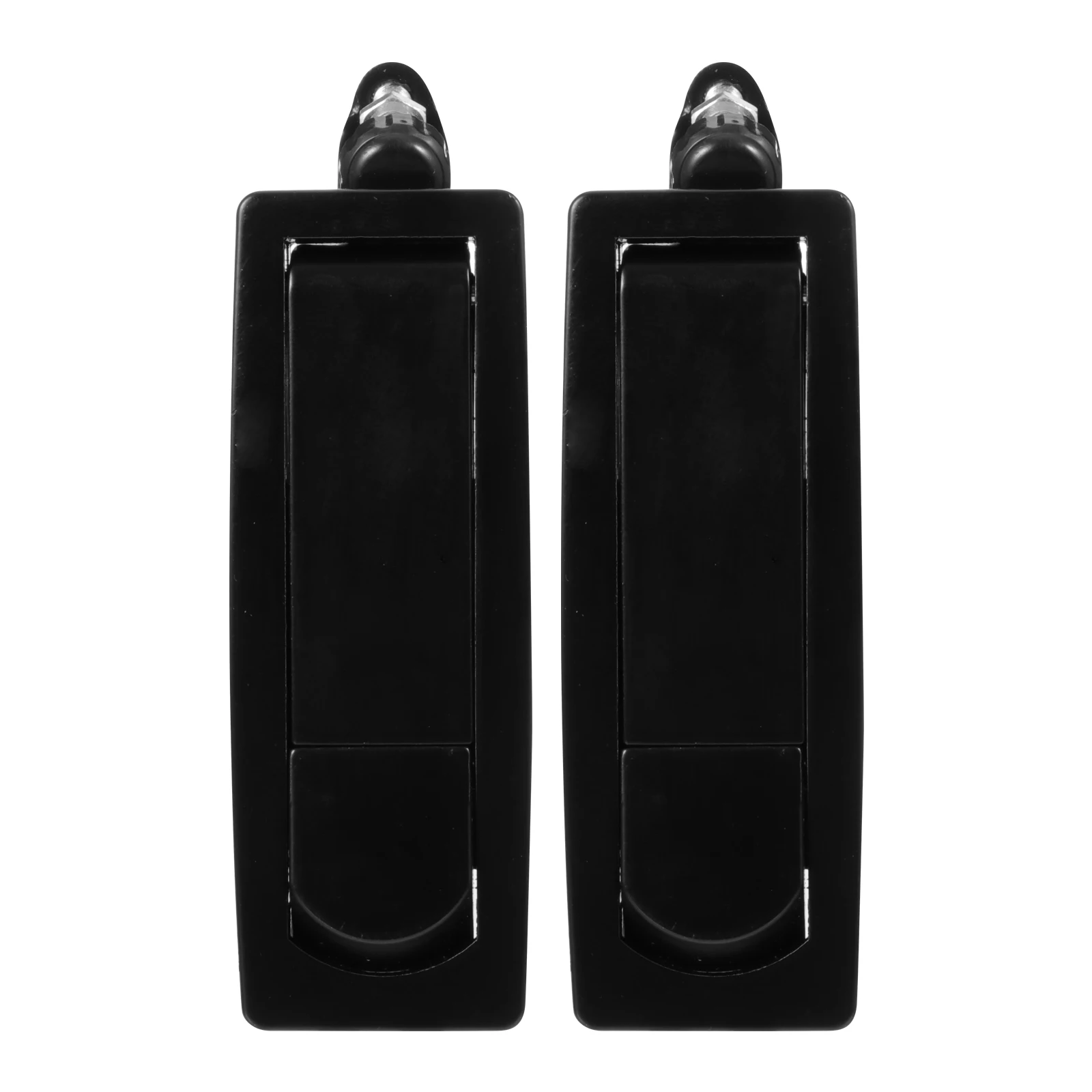 

2Pcs Cabinet Door Compression Latch Zinc Alloy Adjustable Lever Hand Operated Lock Replacement Accessory for LED Cabinets Power