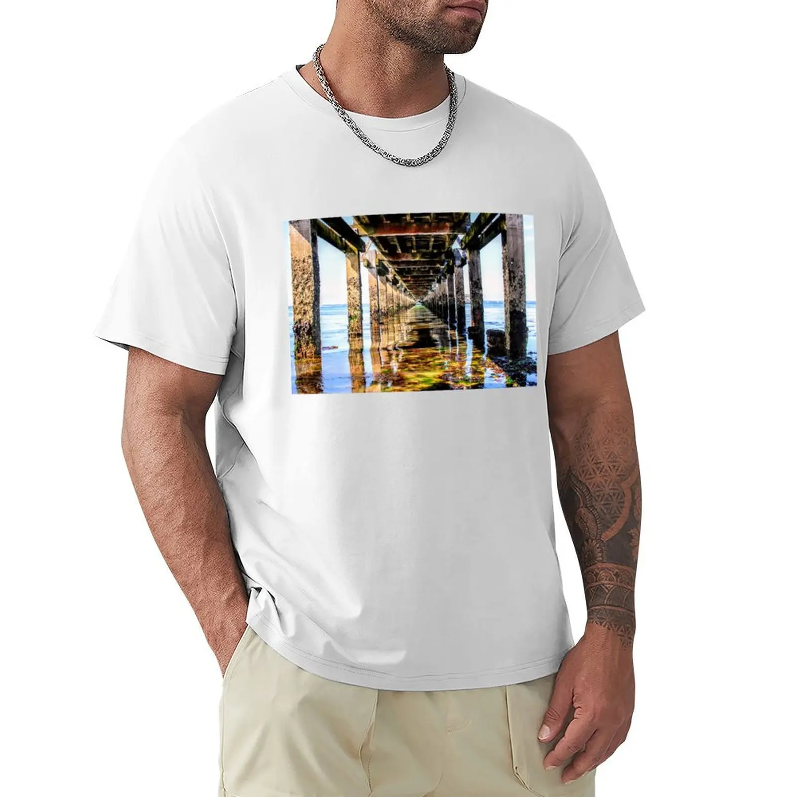Under the Pier T-Shirt quick-drying sweat mens t shirt graphic