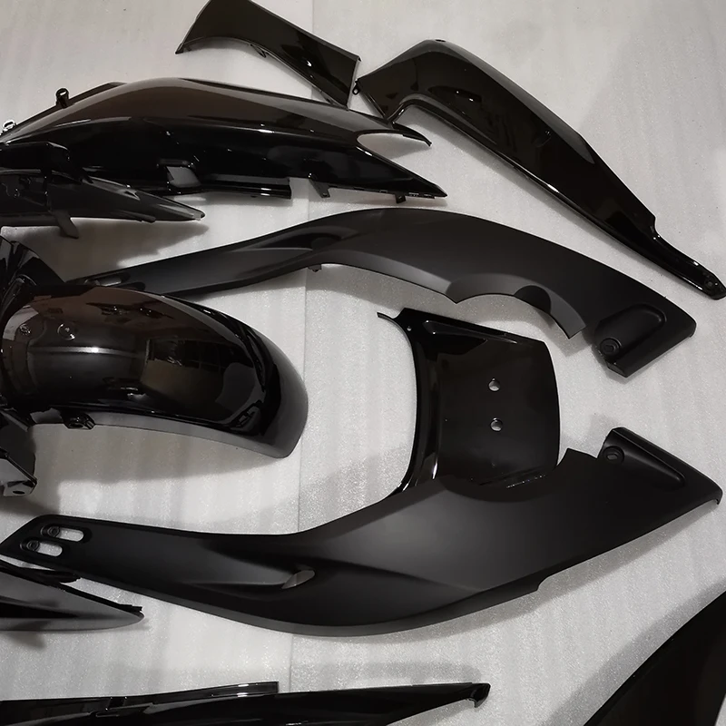 ABS حقن هدية لياماها TMAX 500 2001-2007 هيكل الدراجة النارية Fairings Kit tmax500 01-07 إطار الجسم الأسود القلنسوة الإسكان #6