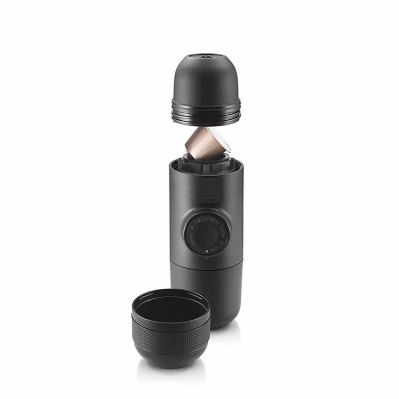 ZOGIFTS Hot Sale Portable Espresso Machine Compatible Capsules and Compatibles Hand Mini Coffee Maker