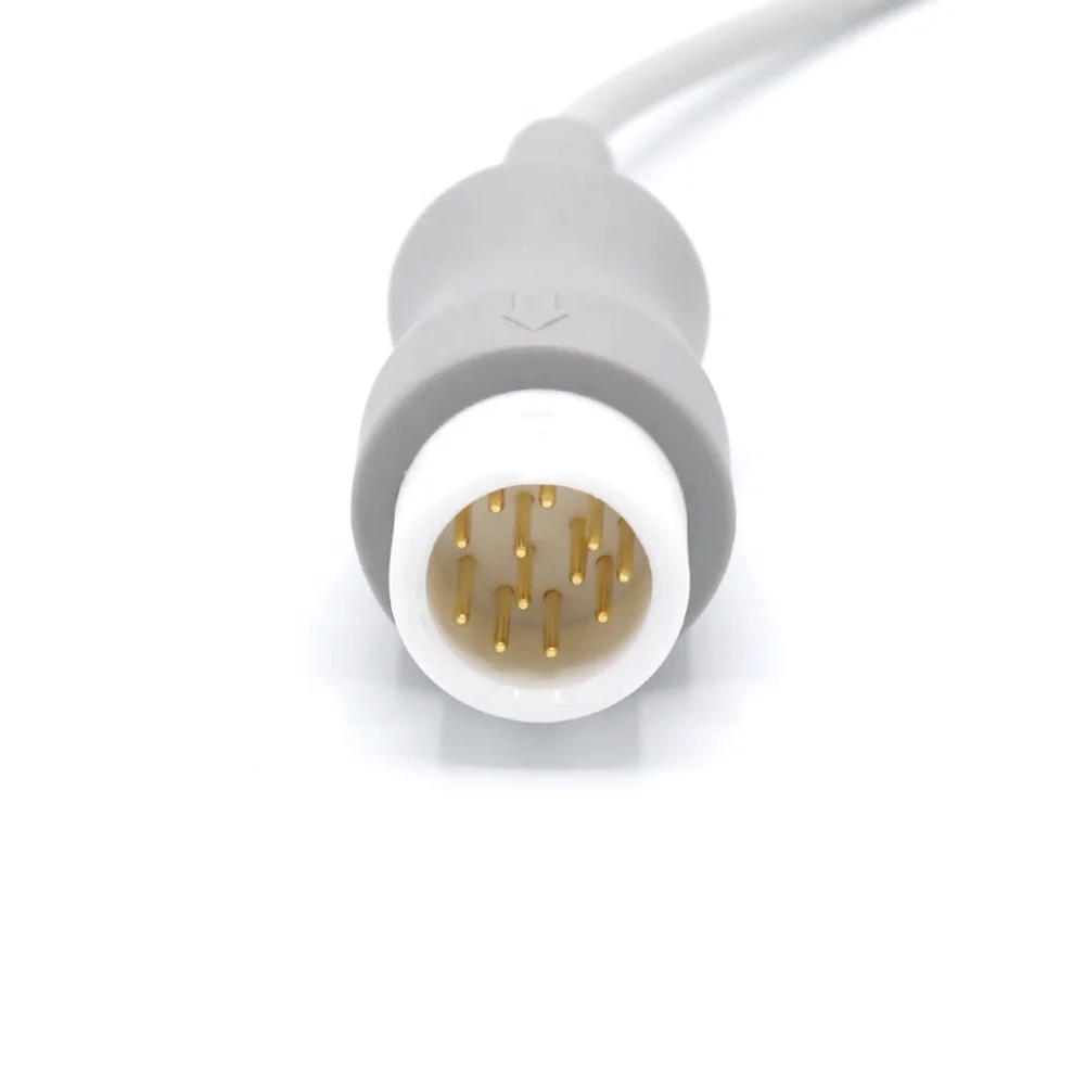 Adult Finger Clip Spo2 Sensor 12-Pin Compatible