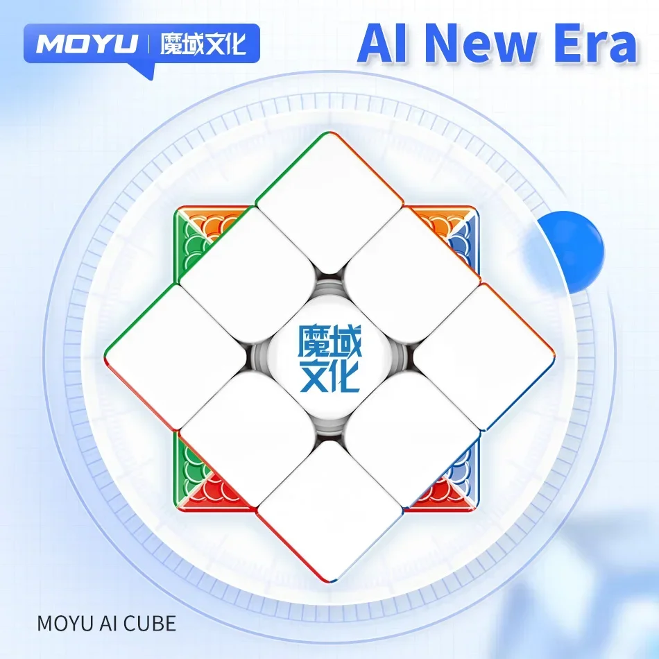 [Picube] MoYu Ai Smart Cube MoYu Ai Cubo Bluetooth Smart Cubo Intelligent Cubes 3x3X3 Magnetic Professional العاب  Kids Toys