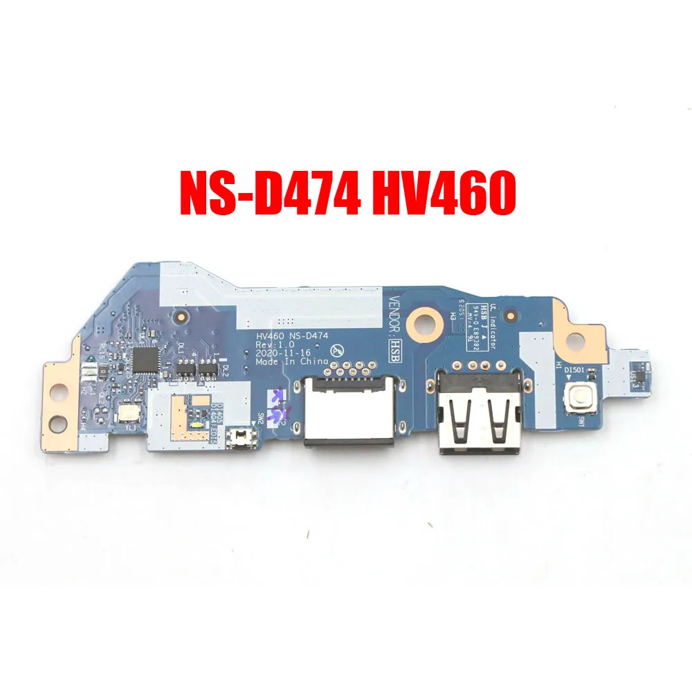 

Laptop USB Board For Lenovo V14 G2-ITL 82KA 5C50S25177 NS-D474 HV460 New