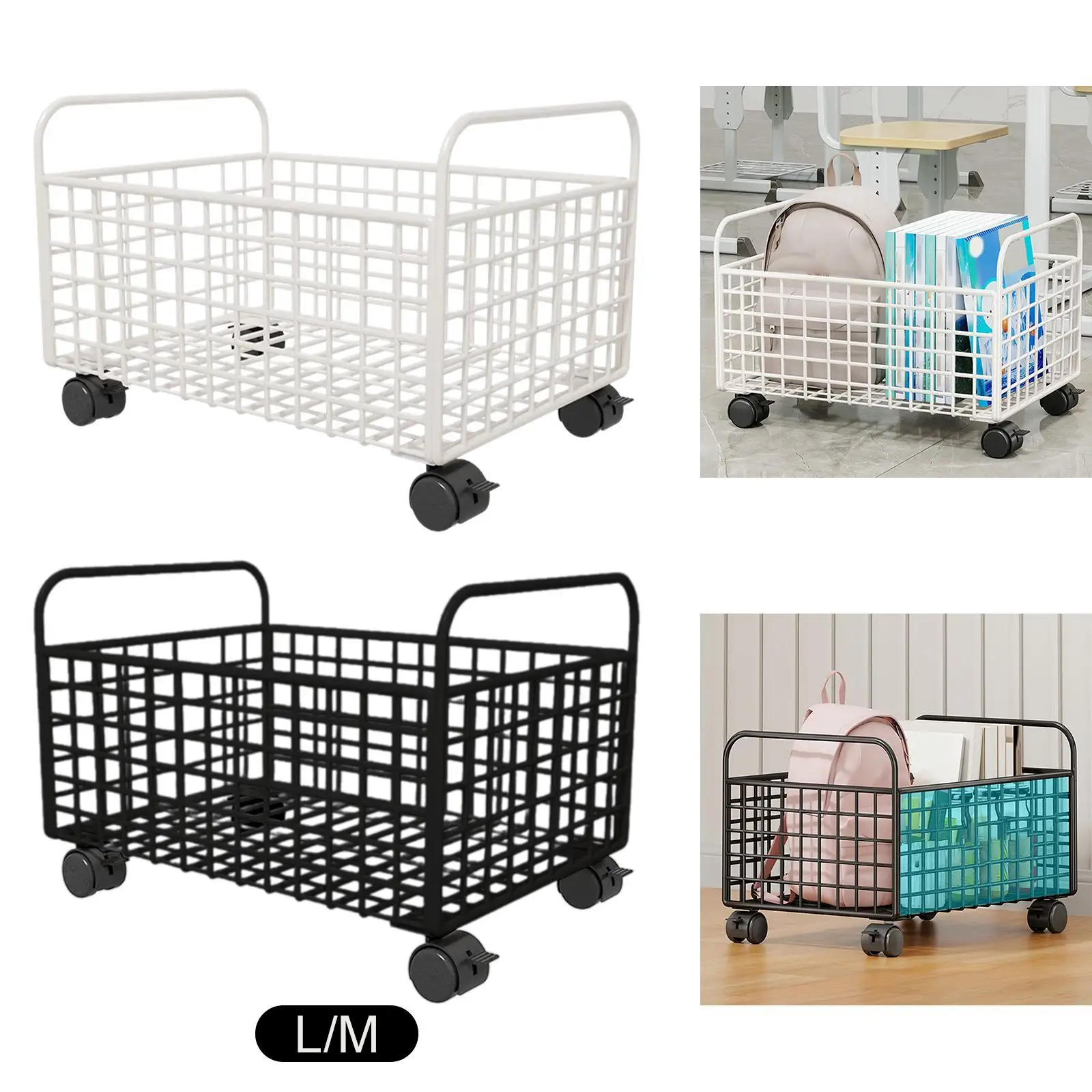 

Тележка на колесиках под столом, бытовой портативный органайзер для файлов с колесами для кухни, детские книги, книжная полка, общежитие