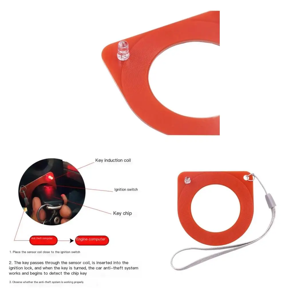 Auto Chip Induction Detection Card Coil Detectors Testing Tool