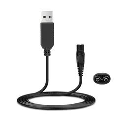 Nuovo rasoio elettrico caricatore di alimentazione USB da viaggio portatile 15V 1m cavo di ricarica USB per macchina da barba per Philips HQ8505