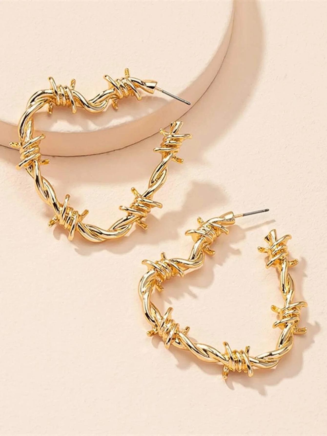 Heart Design Hoop Earrings Valentines,Mom,Mother,Mother's Day,Gift