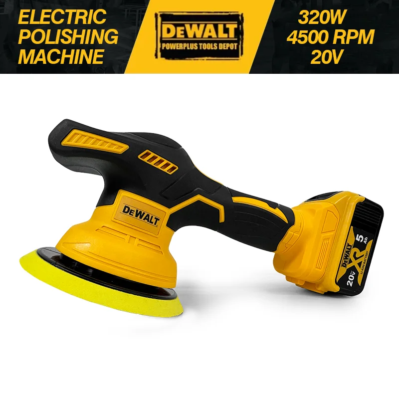 Dewalt  8 Gears Digital Display Cordless Polisher Electric Polisher Auto Car Waxing Polishing Machine Power Tools