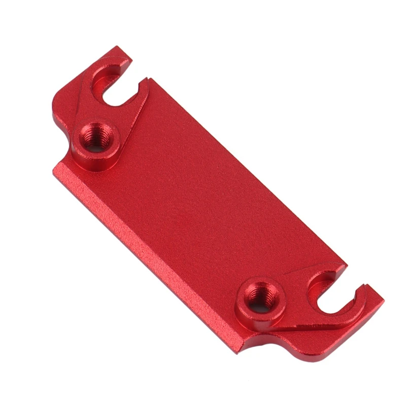 2X Metal Front Rear Gearbox Case Housing Set For Arrma 1/8 Kraton Outcast Senton Typhon Talion 1/7 Infraction RC Car,Red