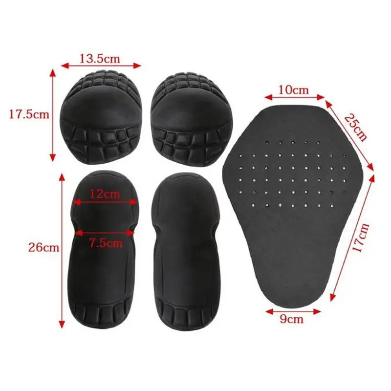 EVA Detachable Motorcycle Clothing Dual Use Elbow & Knee Pad Protector