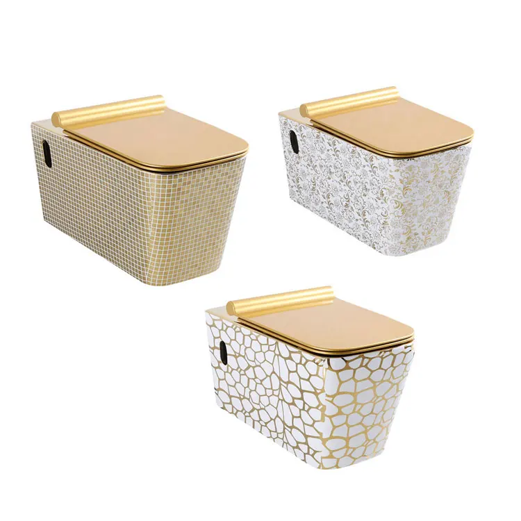 The highest quality gold wall-mounted sanitary ware ceramics