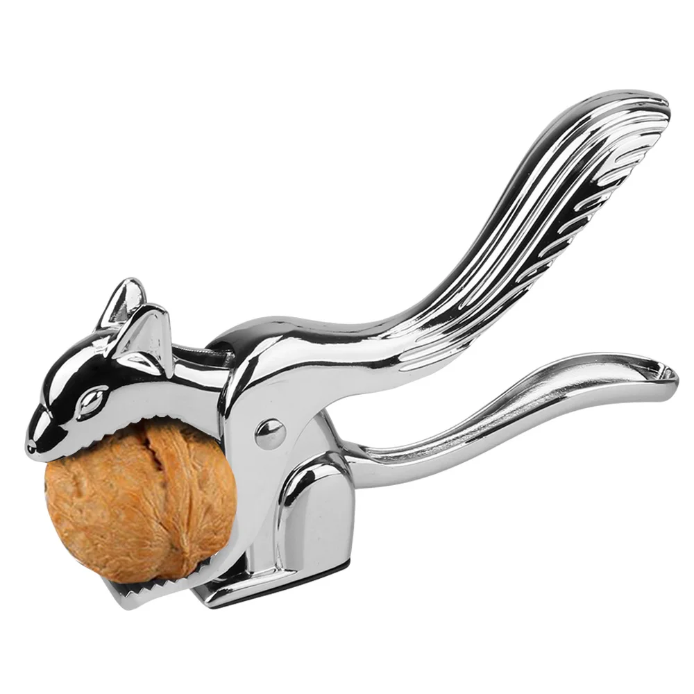 Quick Walnut Cracker Squirrel Shape Almond Nut Pecan Nuts Nutcracker Sheller Opener Multi-Function Pine Pecan Hazelnut Plier