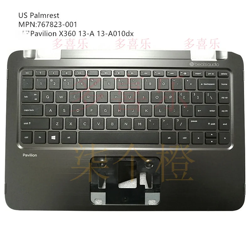 

ZMZM New Palmrest Case Keyboard Cover For HP Pavilion X360 13-A 13-A010 US 767823-001