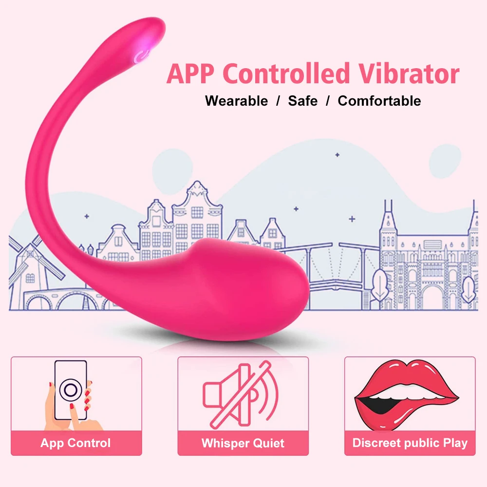 Wireless Bluetooth APP Vibrator Female Remote Control Egg Clitoris Stimulator G Spot Massager Sex Toys for Women Adults Panties