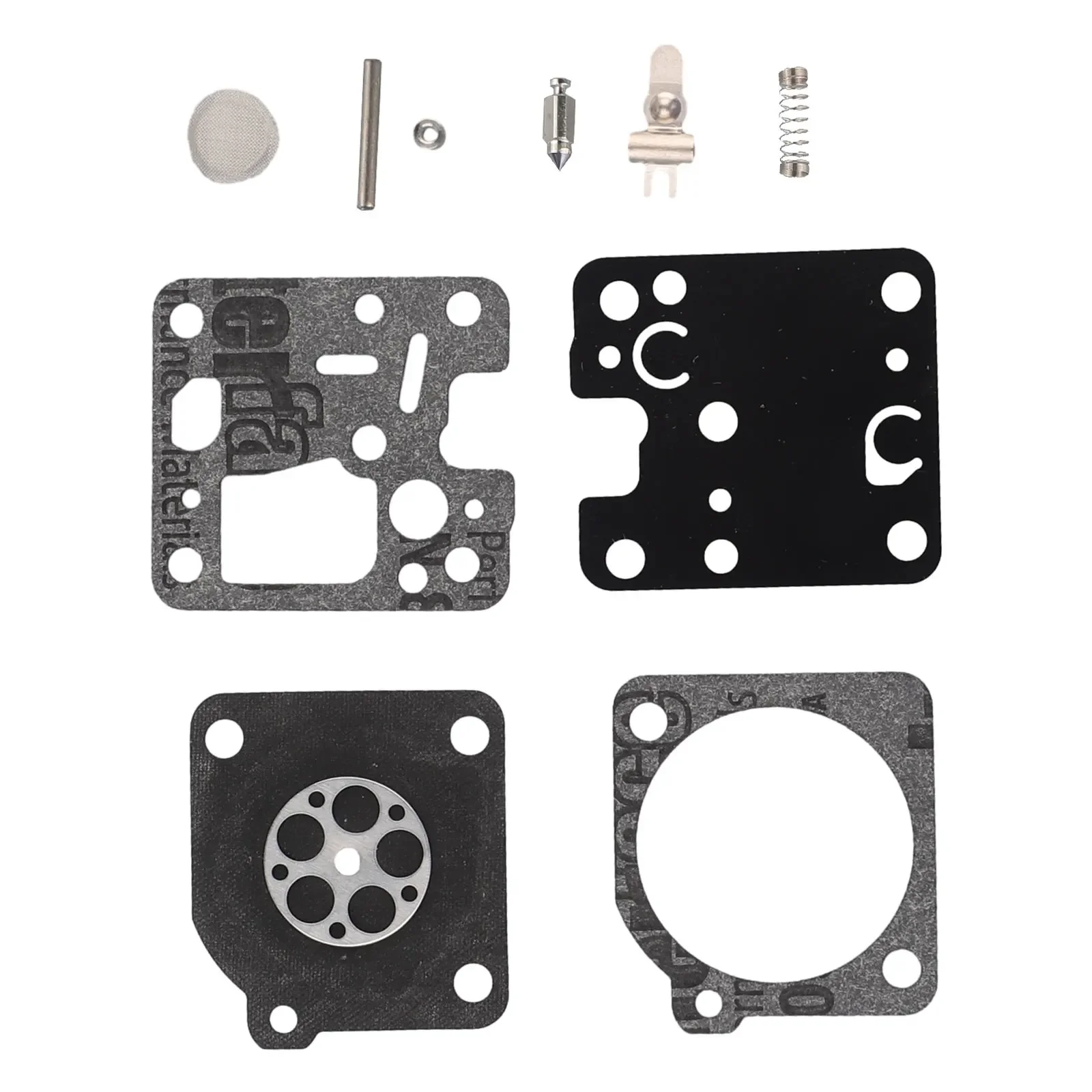 Engine Carburetor Kit For FOR Zama RB-107 Replaces 210 210i 225 225i Units With Metal Components And Fasteners