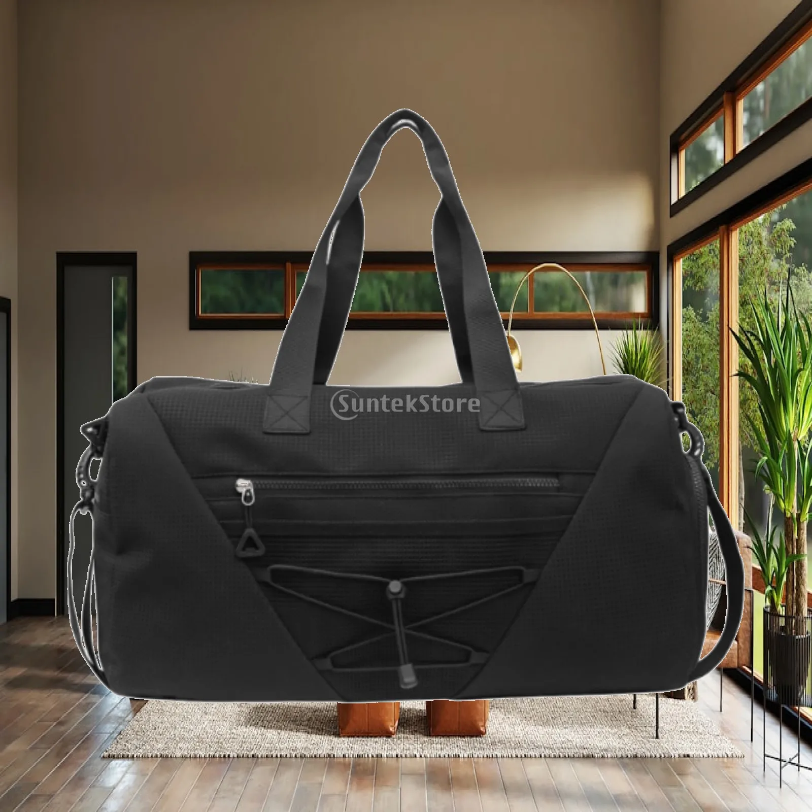 Nylon Basketball Backpack with Insulated Pocket Sports Weekender Duffel Bag for Gym and Training