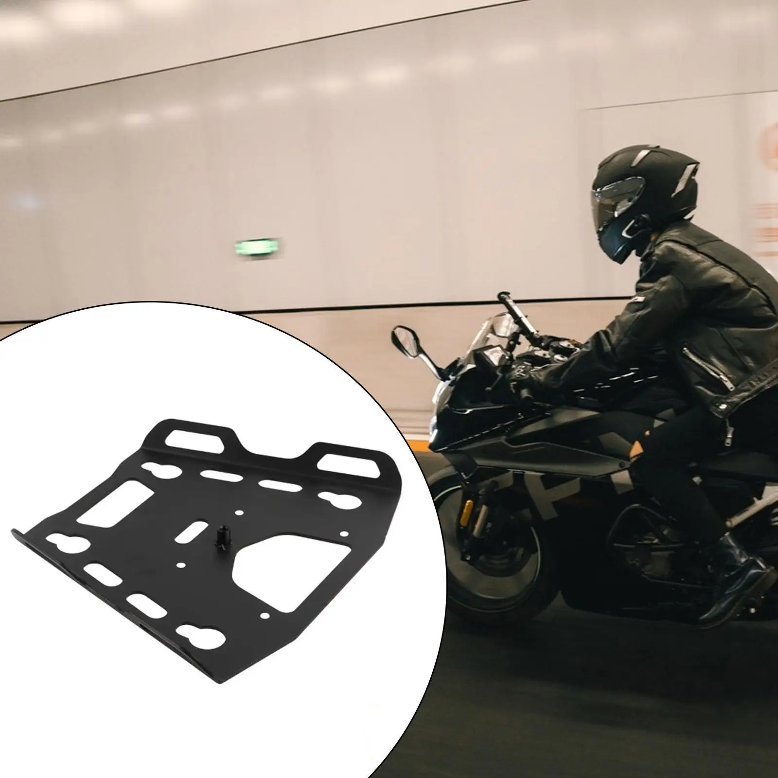 

Motorcycle Rear Luggage Rack Support Bracket Convenient Modification Stylish