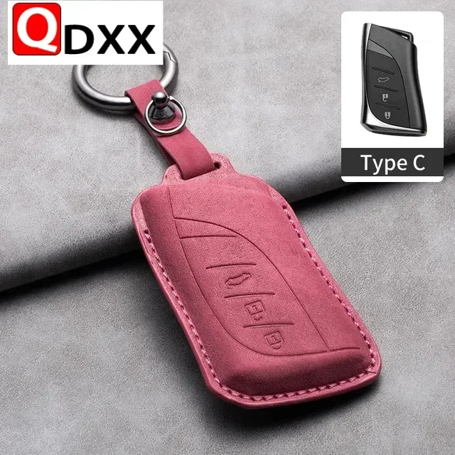 Leather 2/3 Buttons Car Key Cover Case Accessories For Lexus NX IS RX ES GX LX LS UX GS 200 260 300 350 NX200 NX300 RX350 ES300