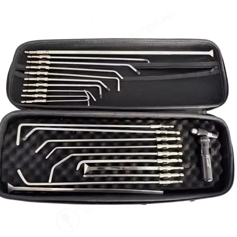20PCS Paintless Dent Repair Rods Kit, Quick Release Auto Body Dent Removal Tools for Car Hail Dents & Small Dents Repair