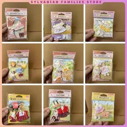 Sylvanian Families Anime Girl Figures Baby Series Figure Furniture Set Pvc Statue Model Doll Collection Ornaments Gifts clothes