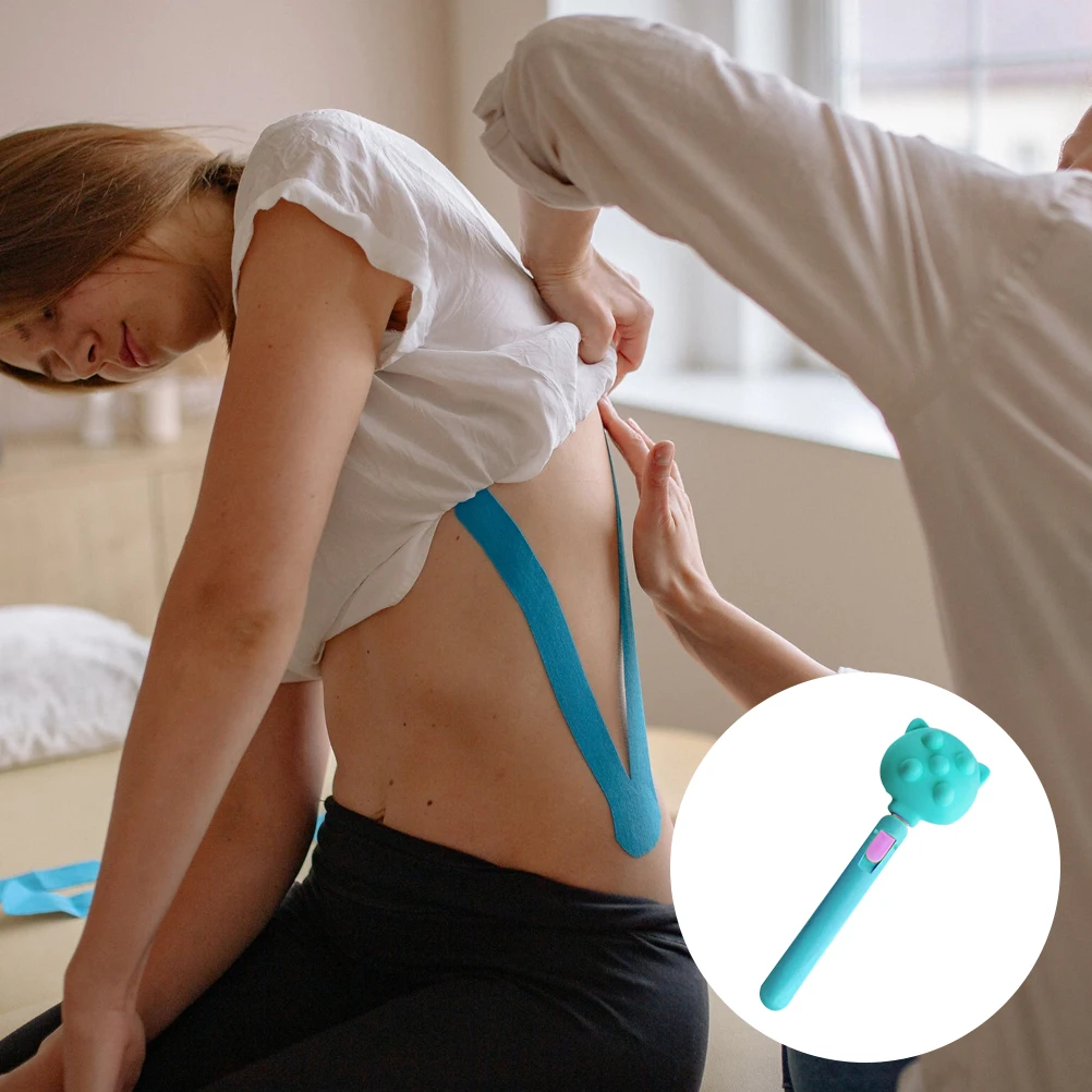 

Massager Smooth Surface Body Muscles Back Foot Neck Shoulder Long Handle Portable Health Tool Massage Hammer Random