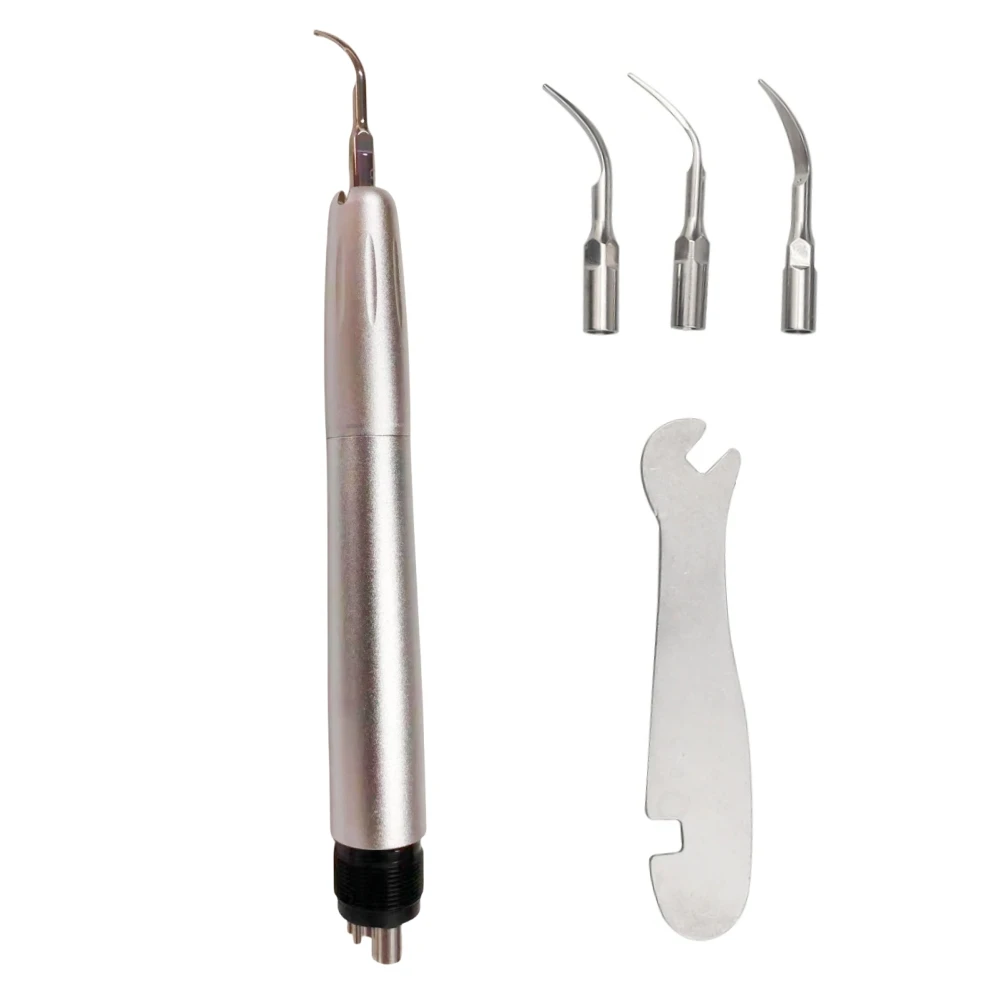 

2/4 Holes Dentistry Ultrasonic Air Scaler Handpiece With 3 Tips Dental Teeth Whitening Cleaner Dentist Lab Clinic Teeth Cleaning