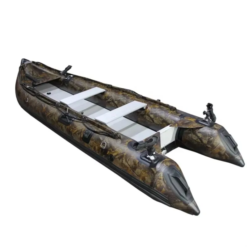 تخصيص 3 أشخاص نفخ كاياك التمويه تصميم المائية لرحلات الصيد في الهواء الطلق 2026 #1