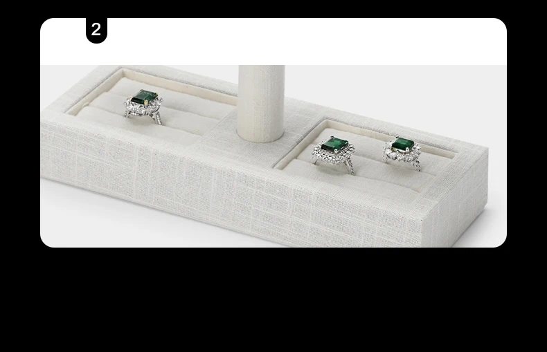 Oirlv T-Bar Armband-Displayhalter mit Aufbewahrungsschublade Mehrfarbiger Schmuckständer für Armbänder und Schmuck-Organizer – Detail 11