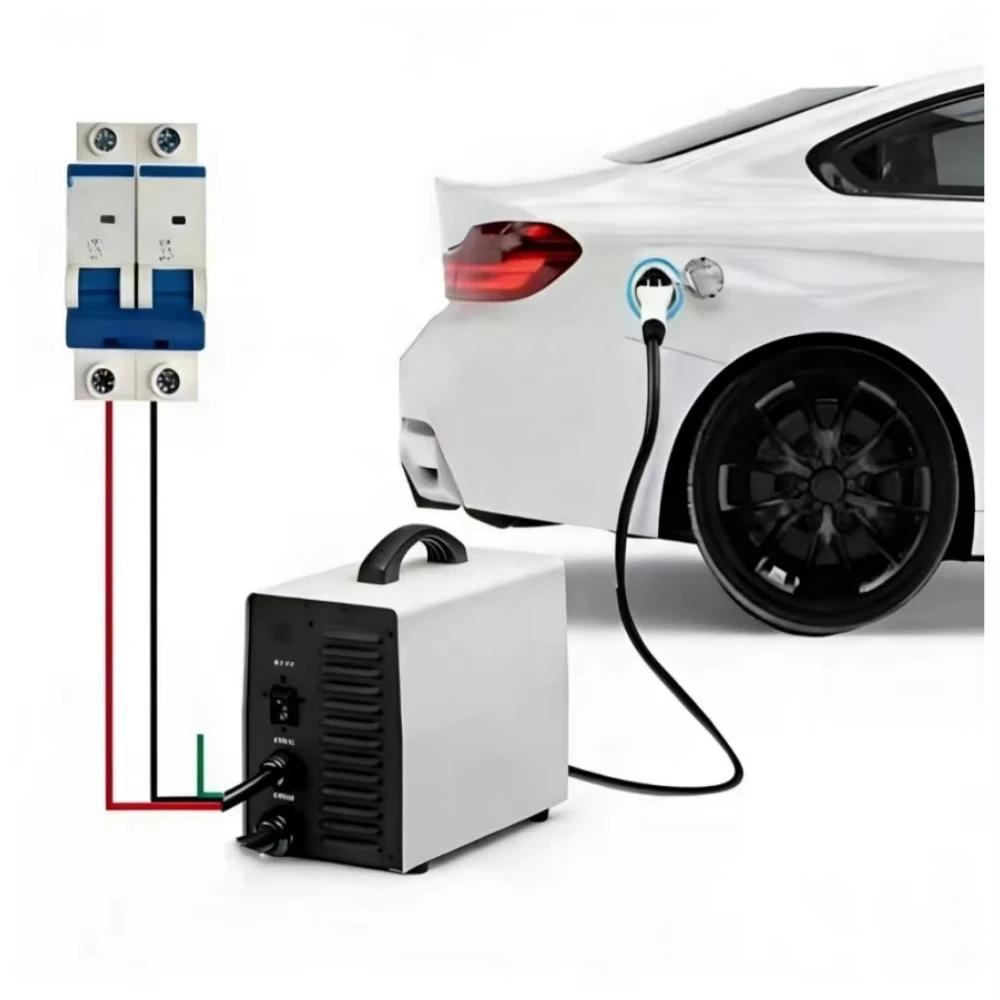 

20KW Portable EV Charger Quick Mobile Electric Vehicles Charging Station with 7KW Output Power