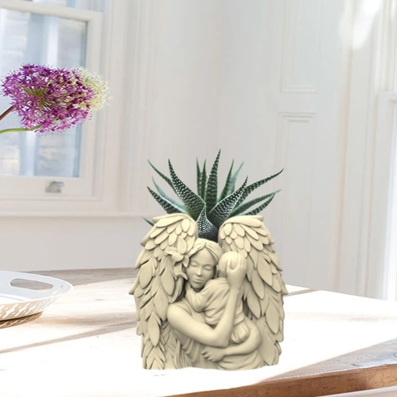Angel Silicone Mold Scented Mould DIY Table Ornament Tool Nonstick