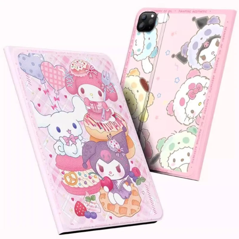 

Kuromi для Lenovo Xiaoxin Pad Case 2025 PAD Pro GT 11,1 дюйма 11,2 дюйма 11,5 дюйма 12,7 дюйма Чехол для планшета PAD 10,6 дюйма плюс 11 дюймов Защитный чехол